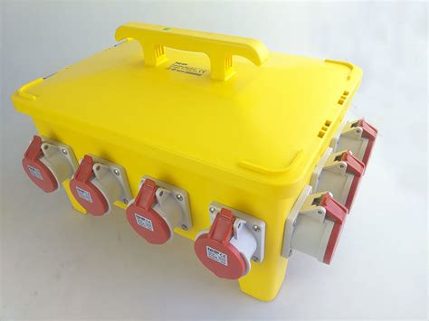 power distribution box parts|temporary power distribution spider box.